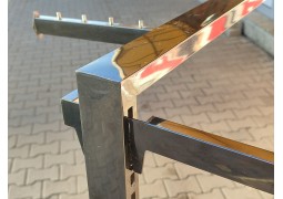 Стійка хромована з кронштейнами для одягу TZ-35